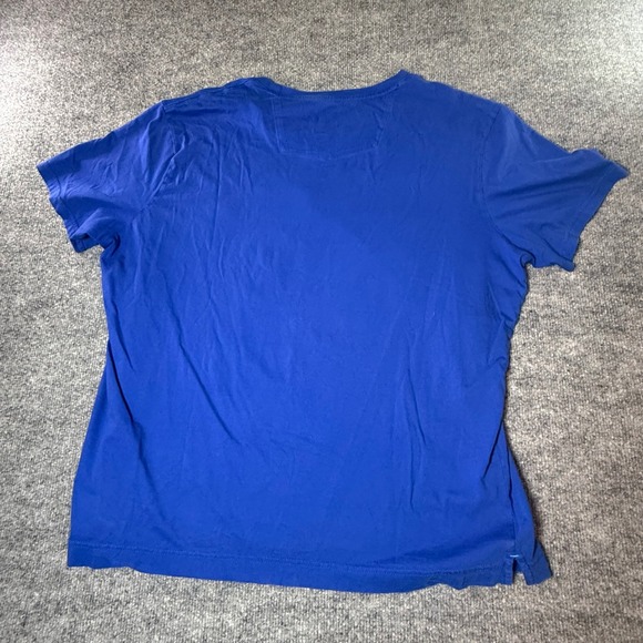 Robert Graham Men's Blue Graphic Fish Geometric Print T-Shirt 2XL - Picture 3 of 7